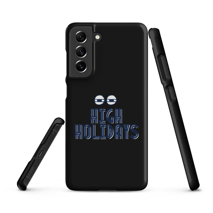 High Holidays Jewish pride snap phone case for Samsung Galaxy S21 Fe, matte finish - front view