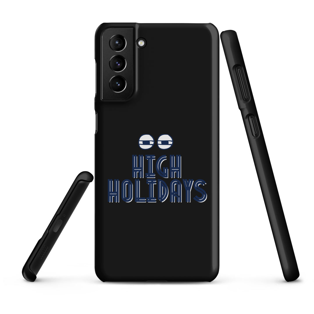 High Holidays Jewish pride snap phone case for Samsung Galaxy S21 Plus, matte finish - front view