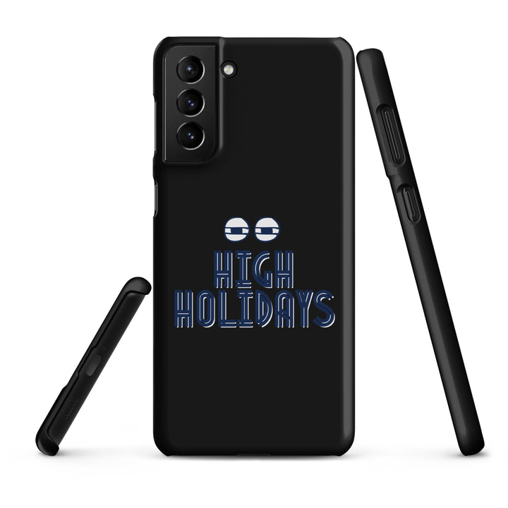 High Holidays Jewish pride snap phone case for Samsung Galaxy S21 Plus, matte finish - front view