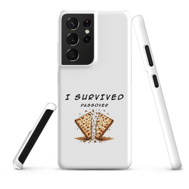 Passover Jewish pride snap phone case for Samsung Galaxy S21 Ultra, matte finish - front view
