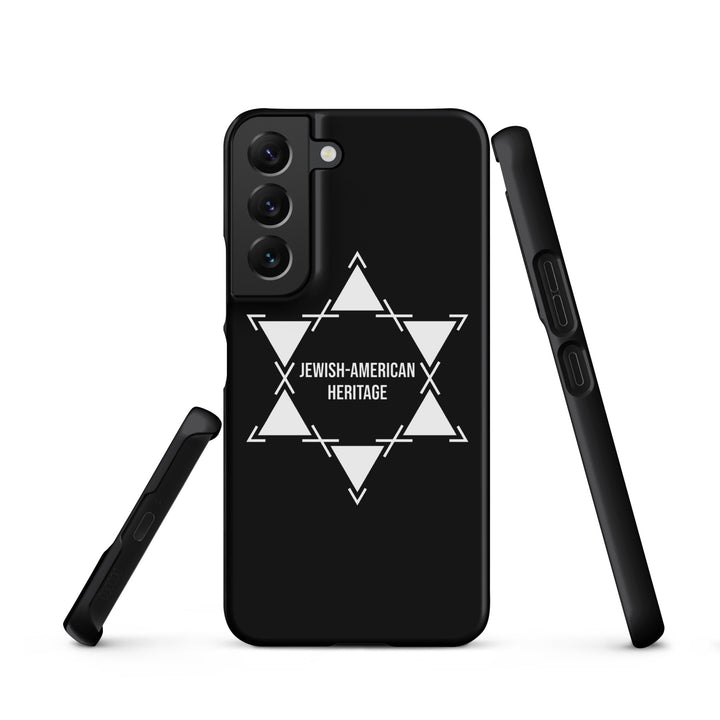 Jewish American Heritage Jewish pride snap case for samsung® in Matte - front view