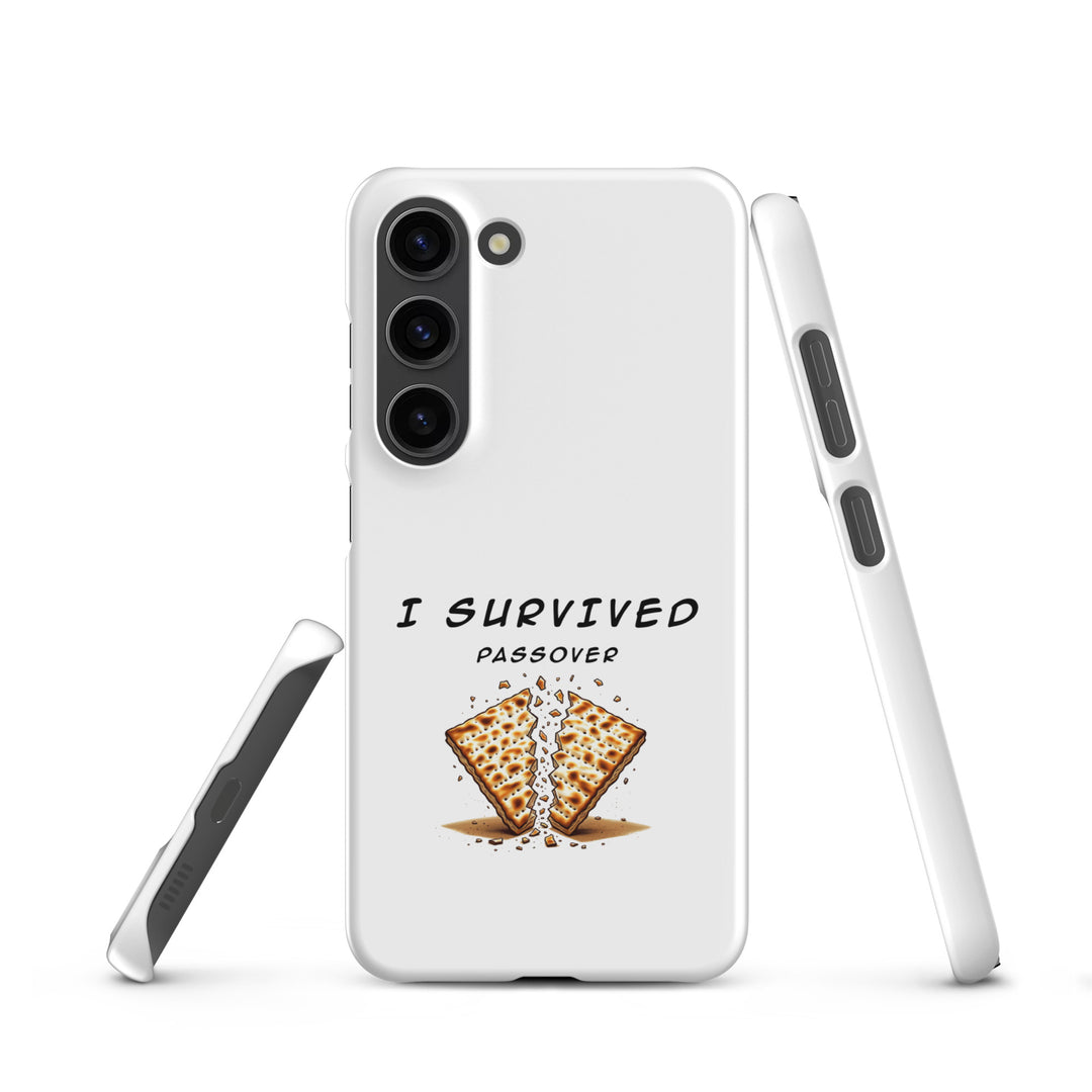 Passover Jewish pride snap phone case for Samsung Galaxy S23, matte finish - front view