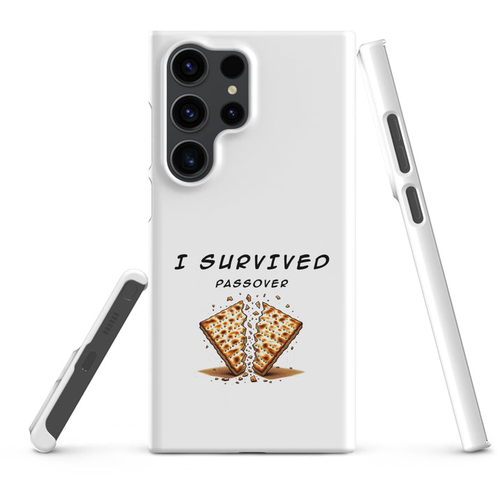 Passover Jewish pride snap phone case for Samsung Galaxy S23 Ultra, matte finish - front view