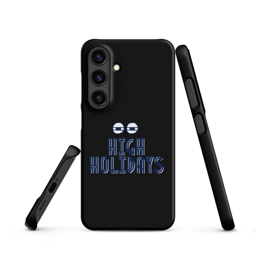 High Holidays Jewish pride snap phone case for Samsung Galaxy S24, matte finish - front view
