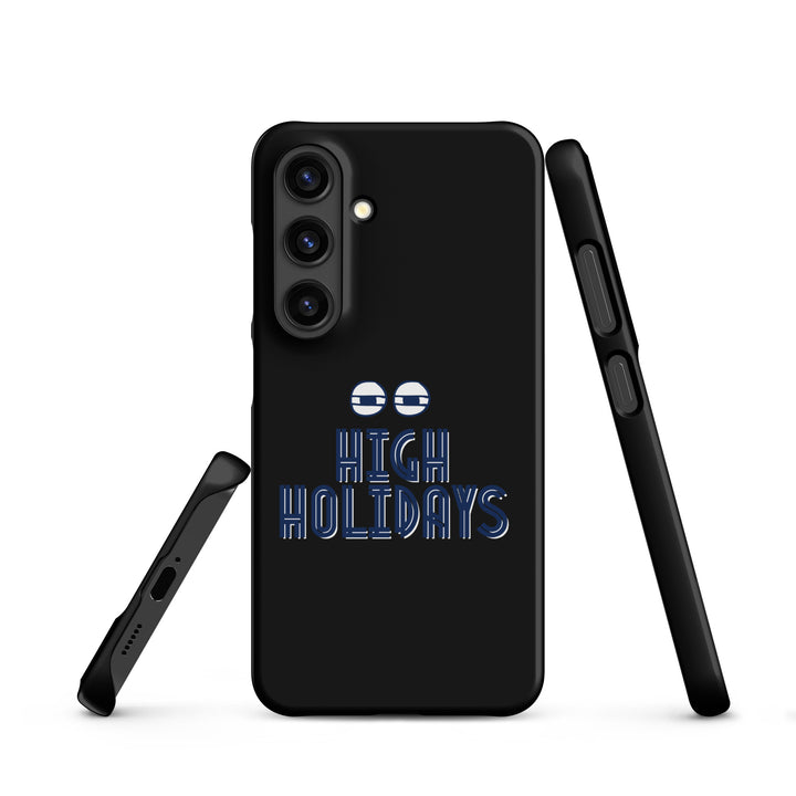High Holidays Jewish pride snap phone case for Samsung Galaxy S24, matte finish - front view