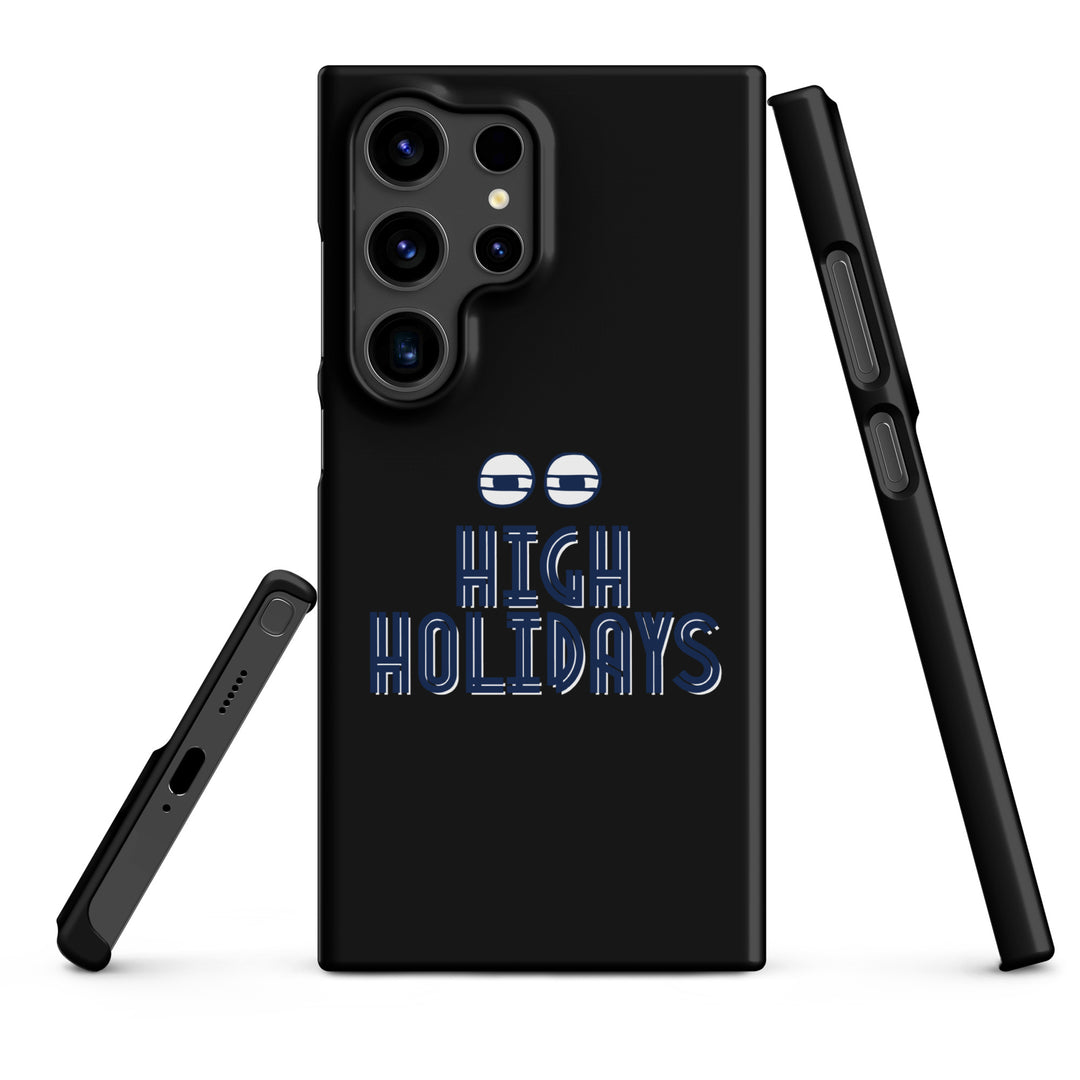 High Holidays Jewish pride snap phone case for Samsung Galaxy S24 Ultra, matte finish - front view
