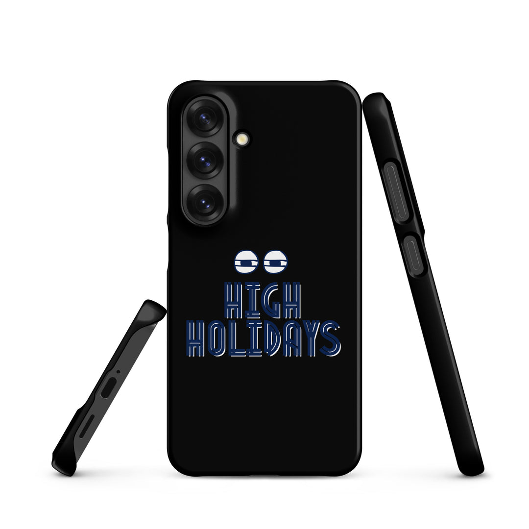 High Holidays Jewish pride snap phone case for Samsung Galaxy S25, matte finish - front view