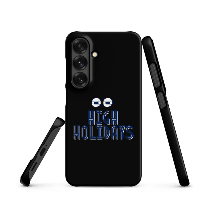High Holidays Jewish pride snap phone case for Samsung Galaxy S25, matte finish - front view