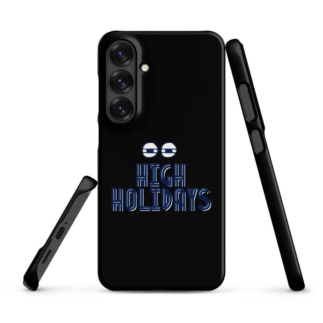 High Holidays Jewish pride snap phone case for Samsung Galaxy S25 Plus, matte finish - front view