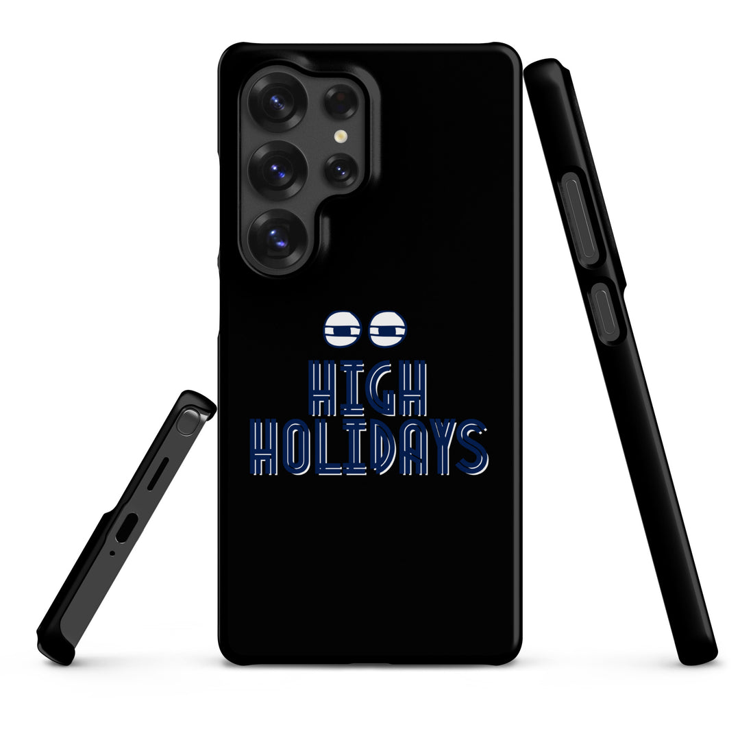 High Holidays Jewish pride snap phone case for Samsung Galaxy S25 Ultra, matte finish - front view