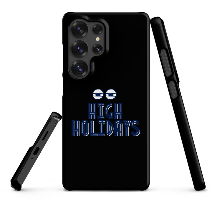 High Holidays Jewish pride snap phone case for Samsung Galaxy S25 Ultra, matte finish - front view