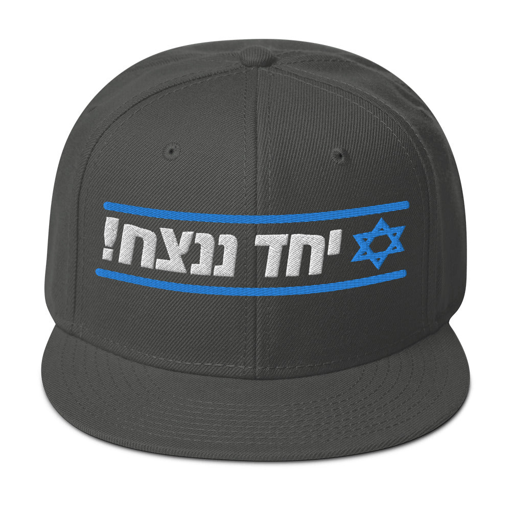 Snapback Hat | Together We Will Win | יחד ננצח