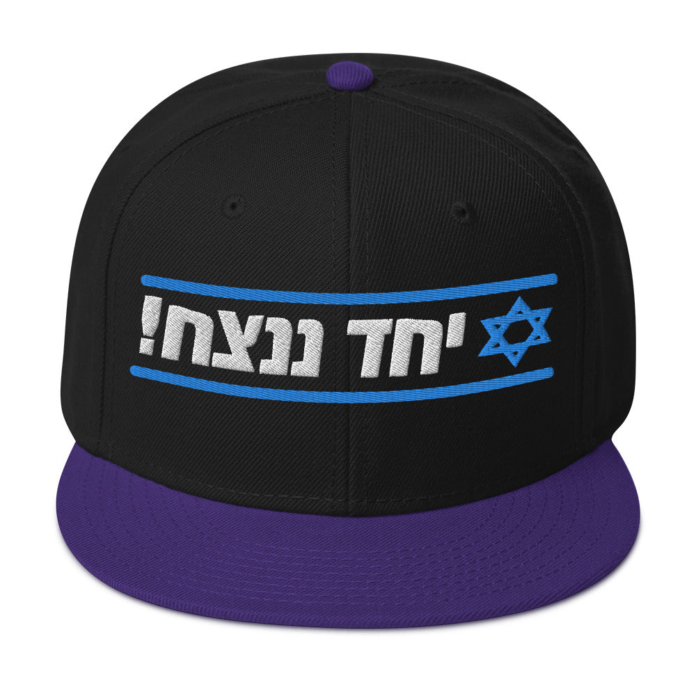 Snapback Hat | Together We Will Win | יחד ננצח