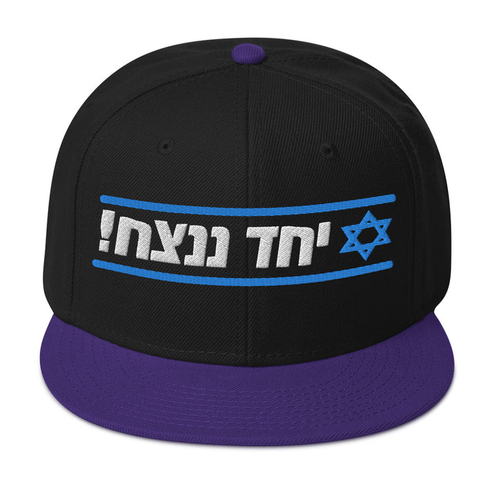 Snapback Hat | Together We Will Win | יחד ננצח