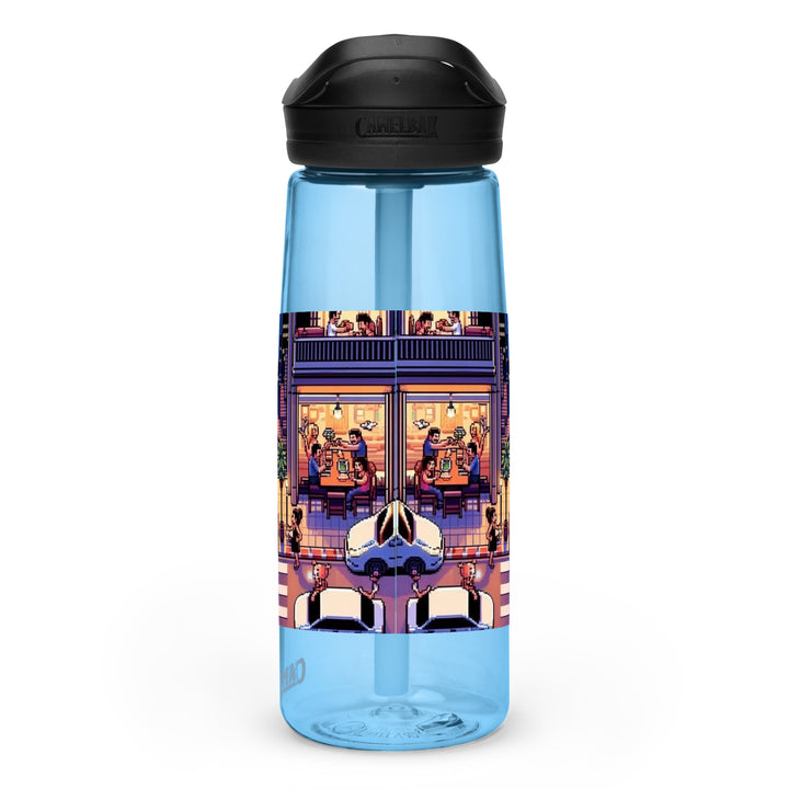 Sports Water Bottle | TLV Nightlife 16 Bit