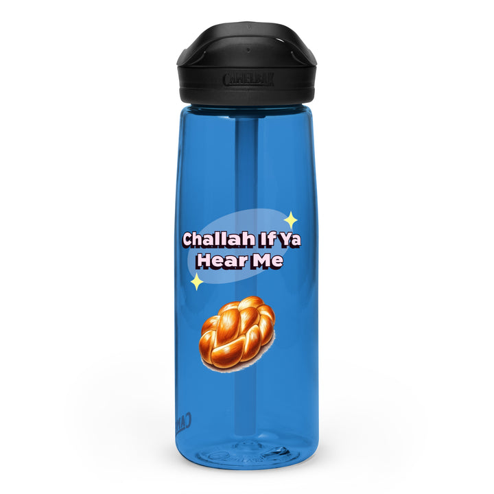 Sports Water Bottle | Challah If Ya Hear Me