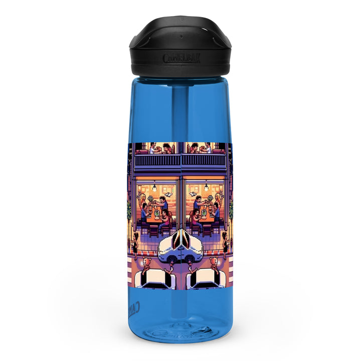 Sports Water Bottle | TLV Nightlife 16 Bit