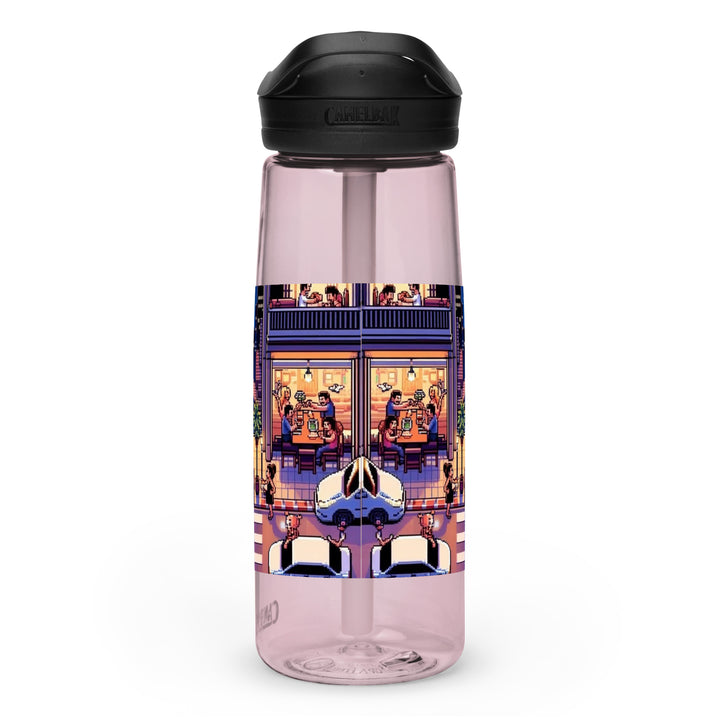 Sports Water Bottle | TLV Nightlife 16 Bit