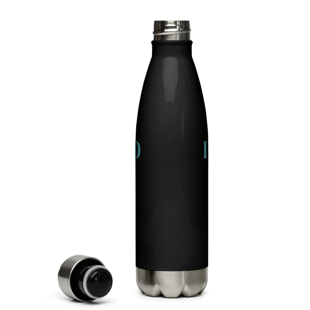 I Survived Rosh HaShana Jewish pride stainless steel water bottle - back view