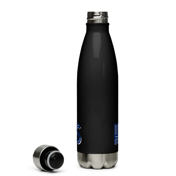 High Holidays Jewish pride stainless steel water bottle - back view