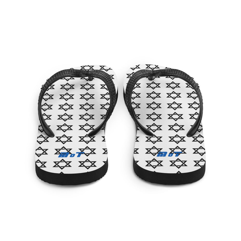 Flip Flops | Magen David White