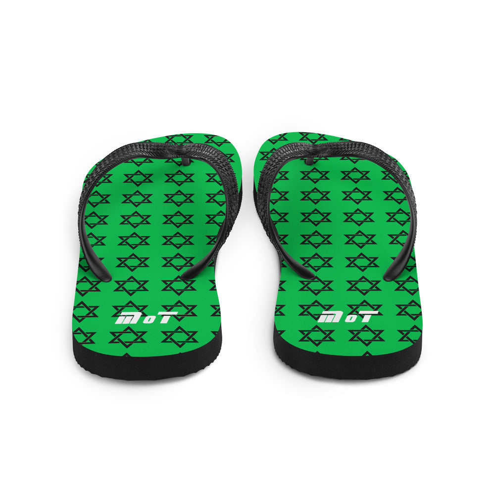 Flip Flops | Magen David Green