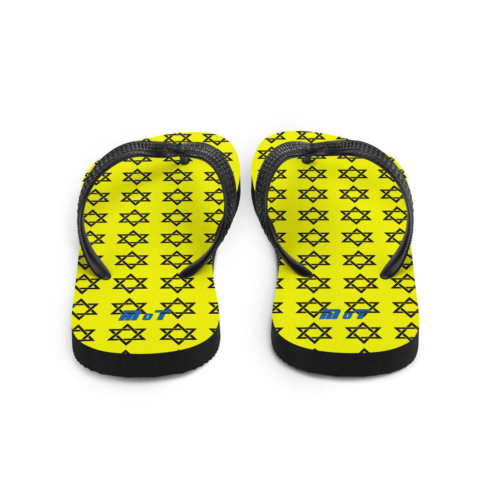 Flip Flops | Magen David Yellow