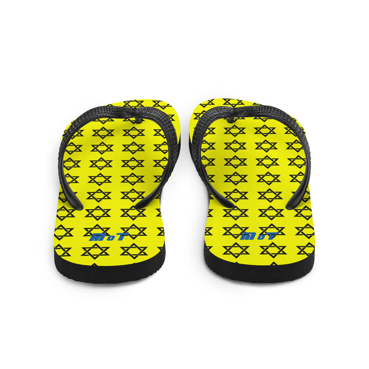 Flip Flops | Magen David Yellow