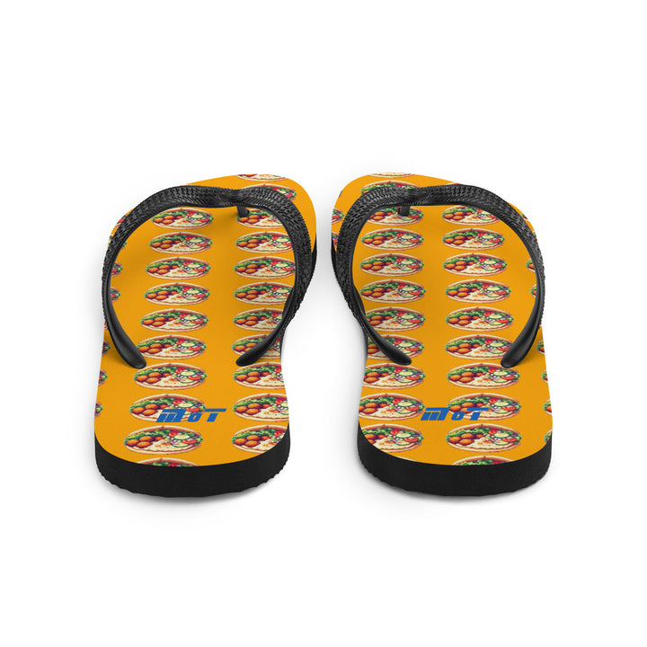 Flip Flops | Falafel Party Orange