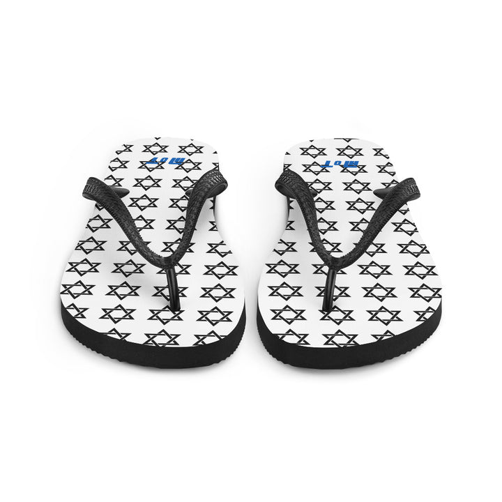 Flip Flops | Magen David White