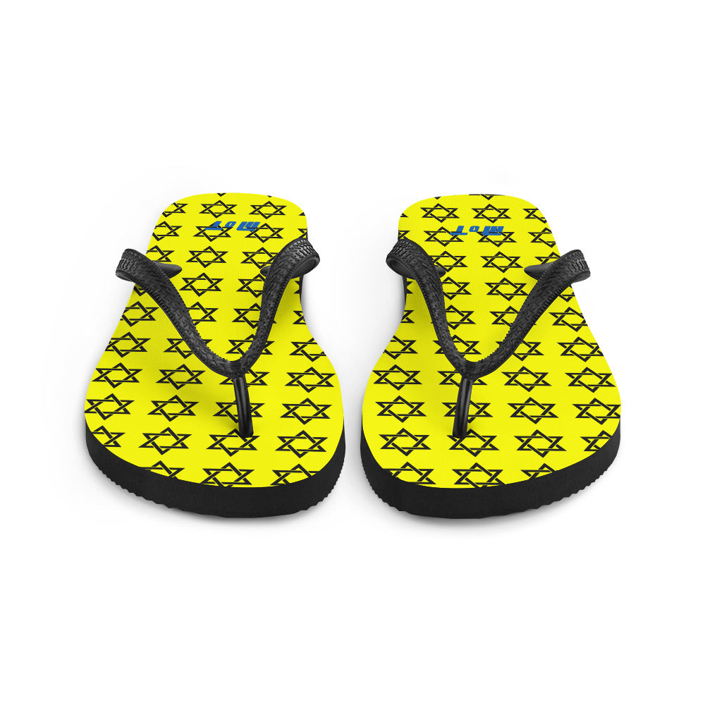 Flip Flops | Magen David Yellow