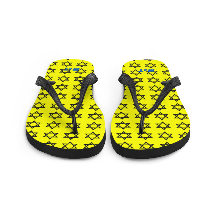 Flip Flops | Magen David Yellow