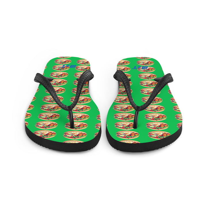 Flip Flops | Falafel Party Green
