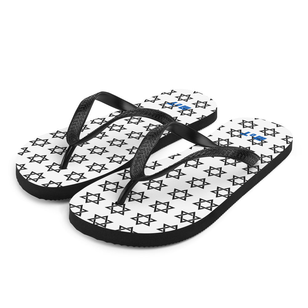 Flip Flops | Magen David White
