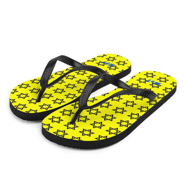 Flip Flops | Magen David Yellow