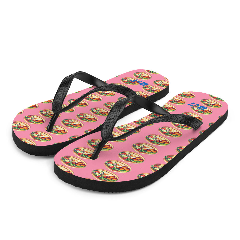 Flip Flops | Falafel Party Pink