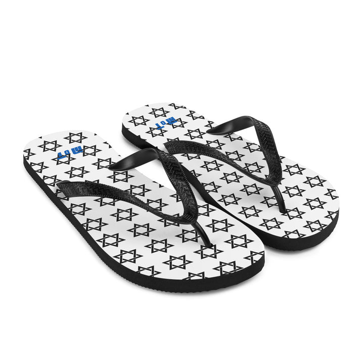 Flip Flops | Magen David White