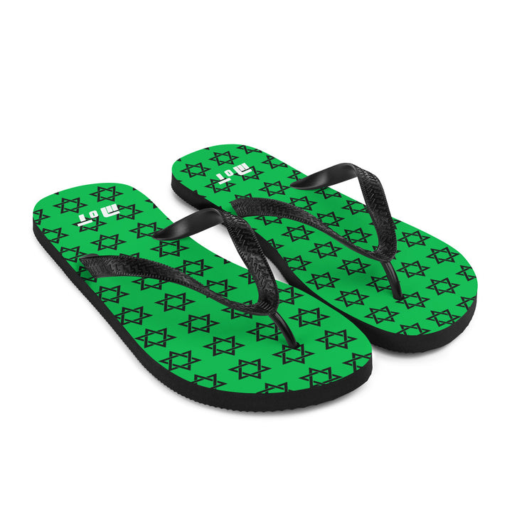 Flip Flops | Magen David Green