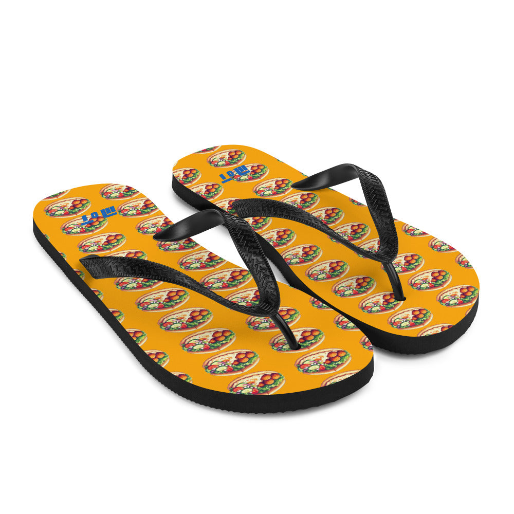 Flip Flops | Falafel Party Orange