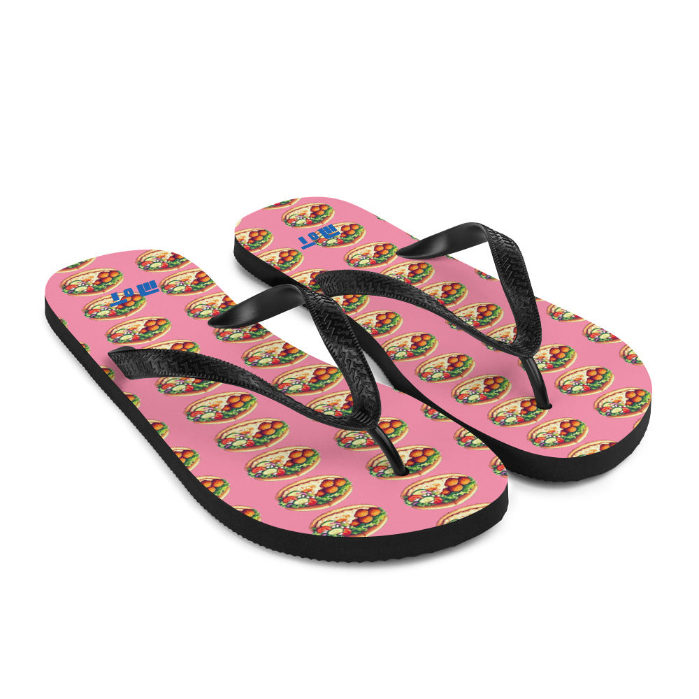 Flip Flops | Falafel Party Pink