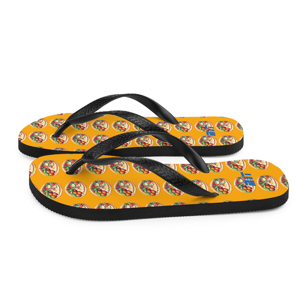 Flip Flops | Falafel Party Orange