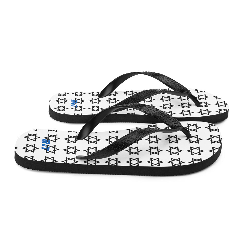 Flip Flops | Magen David White