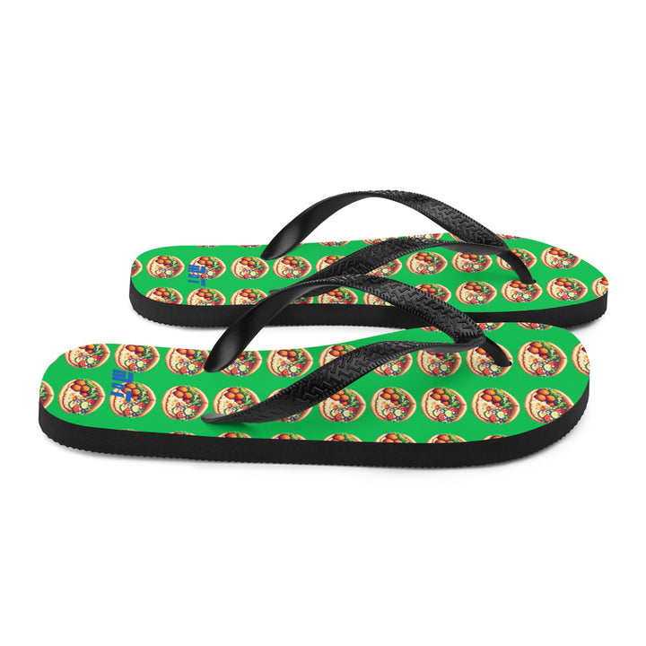 Flip Flops | Falafel Party Green