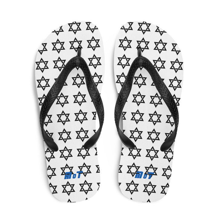 Flip Flops | Magen David White