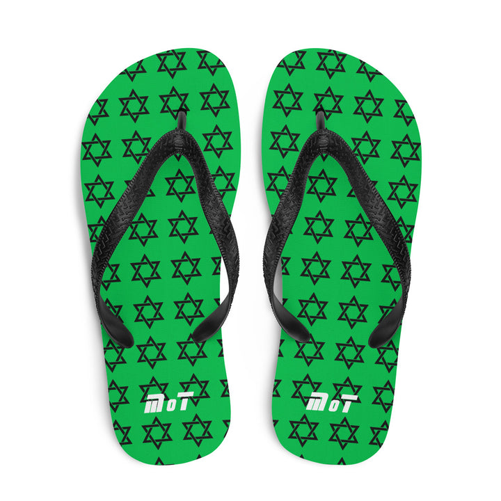 Flip Flops | Magen David Green