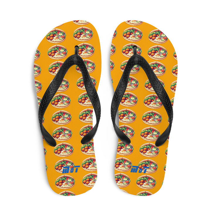Flip Flops | Falafel Party Orange