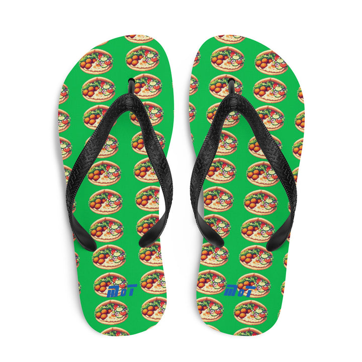 Flip Flops | Falafel Party Green
