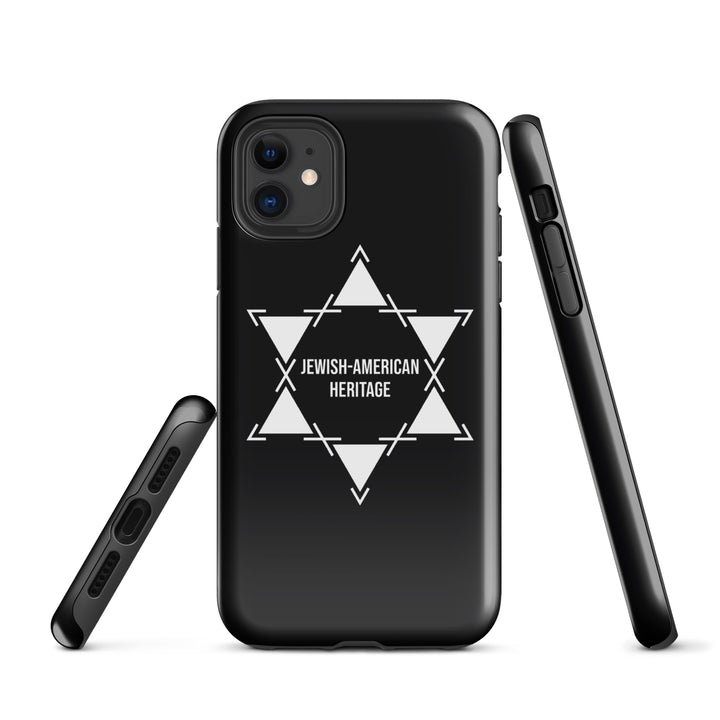 Jewish American Heritage Jewish pride tough case for iphone® in Glossy - detail view