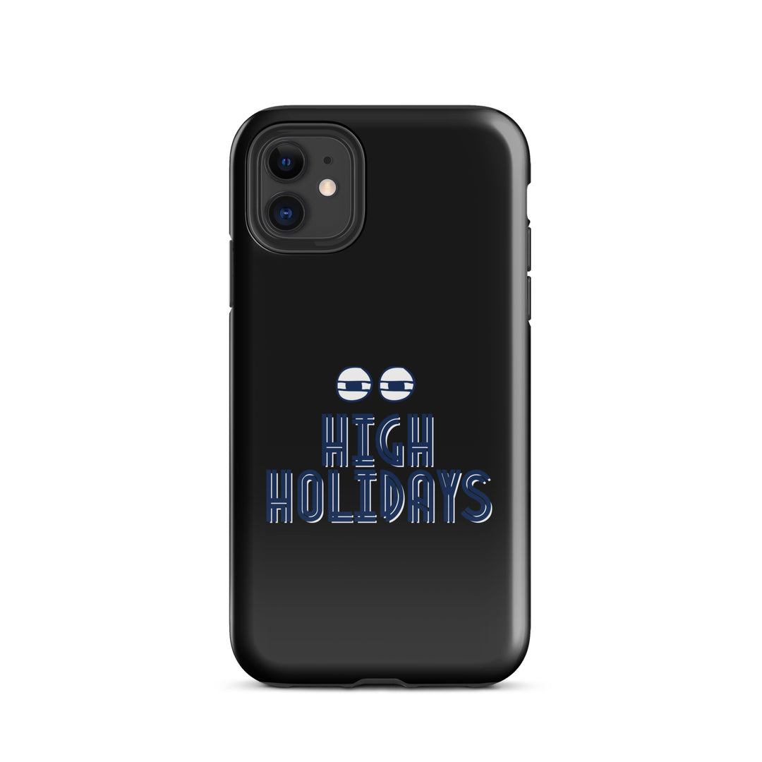 High Holidays Jewish pride tough phone case for iPhone 11, glossy finish - front view