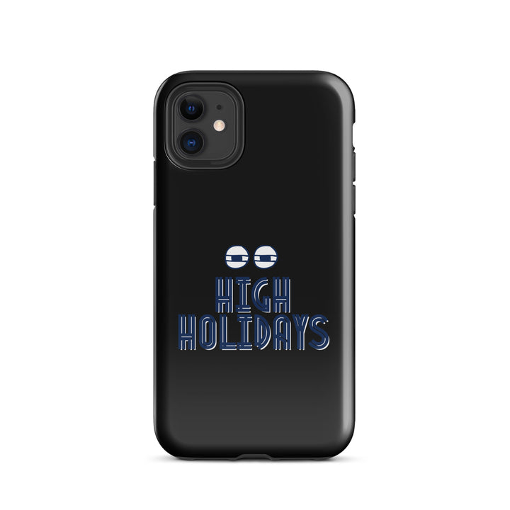 High Holidays Jewish pride tough phone case for iPhone 11, glossy finish - front view